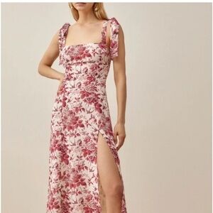 Reformation Twilight Dress Toile De Jouy